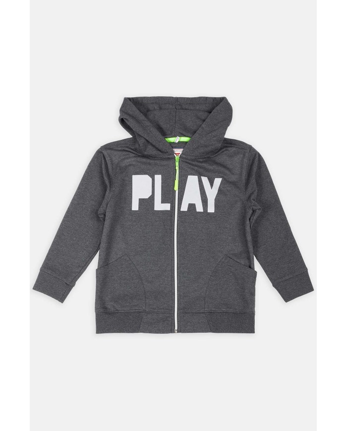 FELPA CON CAPPUCCIO IN FRANCH TERRY