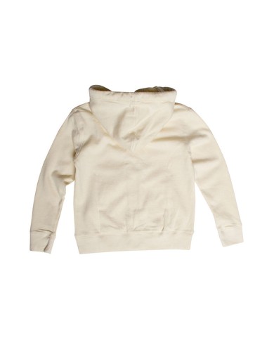 FELPA BIMBO PESANTE CON CAPPUCCIO E ZIP