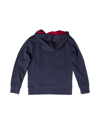 FELPA PESANTE CON CAPPUCCIO E ZIP