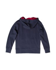 FELPA PESANTE CON CAPPUCCIO E ZIP