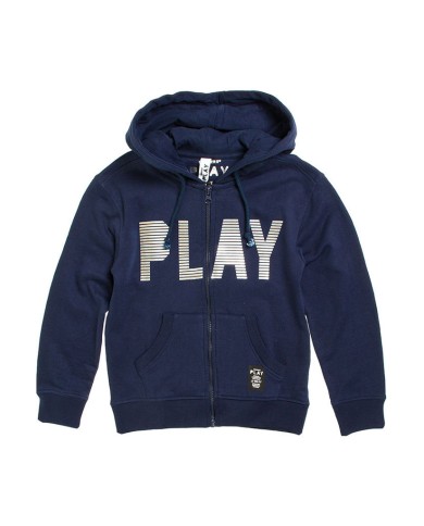 FELPA PESANTE CON CAPPUCCIO E ZIP