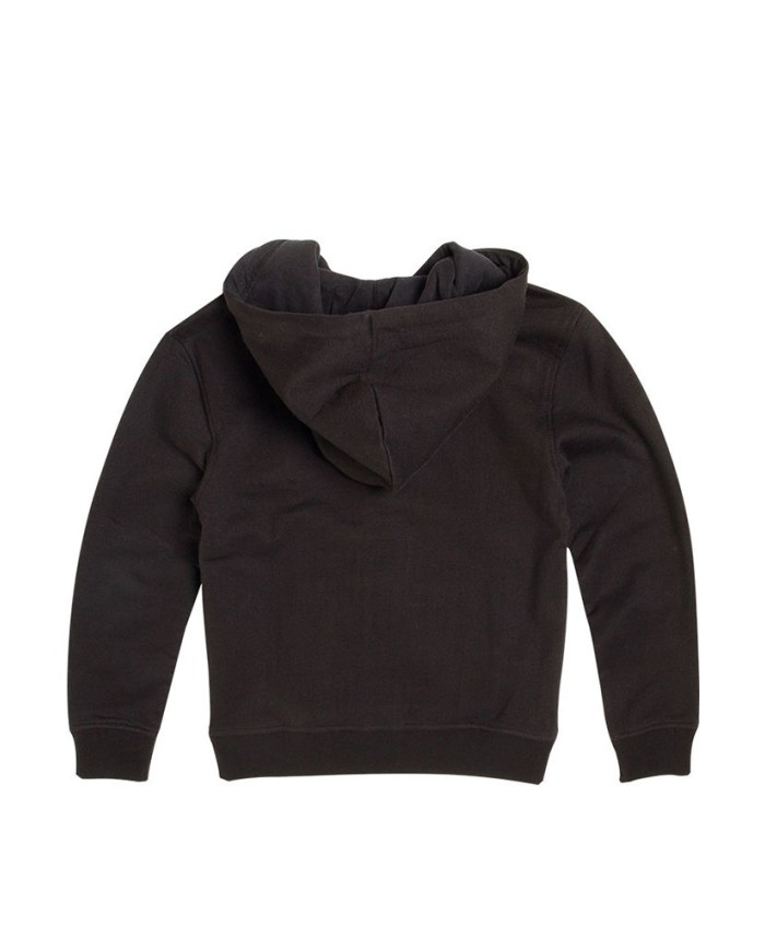 FELPA PESANTE CON CAPPUCCIO E ZIP