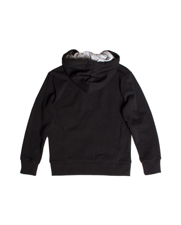 FELPA PESANTE CON CAPPUCCIO E ZIP