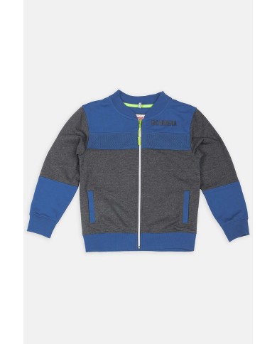 FELPA CON COLLO ALTO FRANCH TERRY