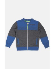 FELPA CON COLLO ALTO FRANCH TERRY