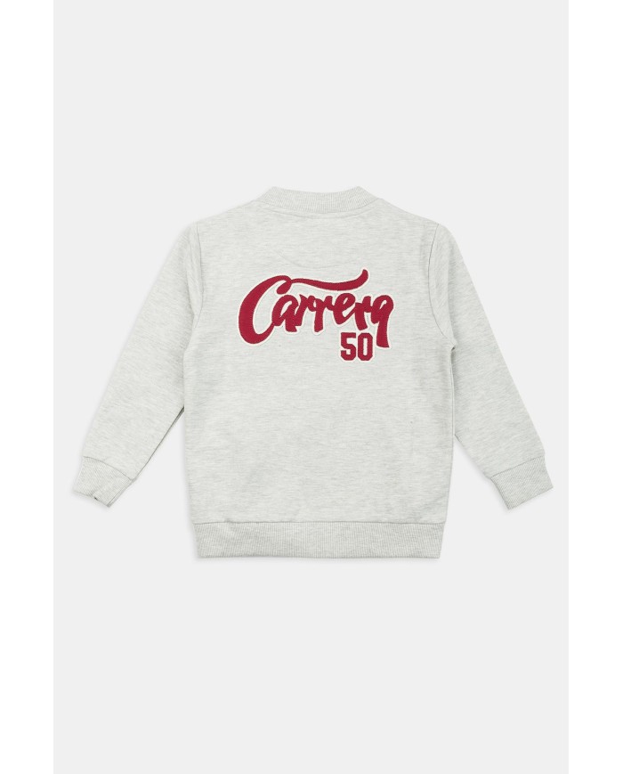 FELPA CON COLLO ALTO FRANCH TERRY