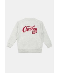 FELPA CON COLLO ALTO FRANCH TERRY