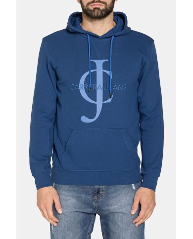 FELPA LEGGERA CON CAPPUCCIO