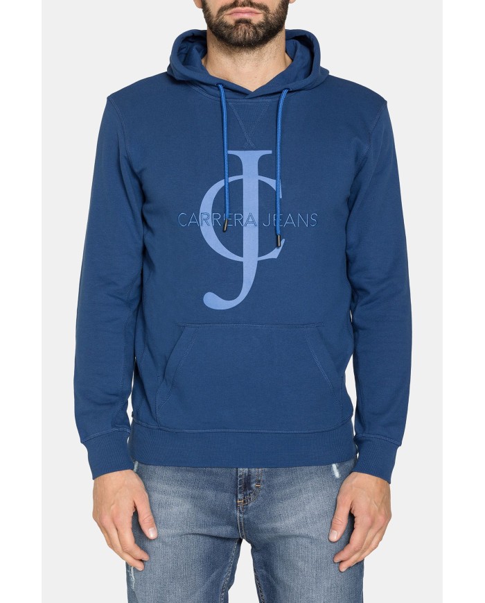 FELPA LEGGERA CON CAPPUCCIO