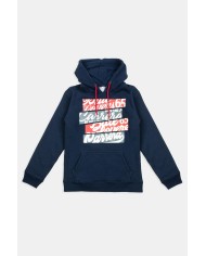 FELPA PESANTE DA BIMBO CON CAPPUCCIO