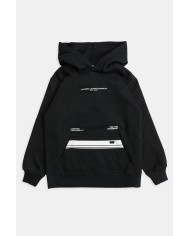 FELPA PESANTE DA BIMBO CON CAPPUCCIO