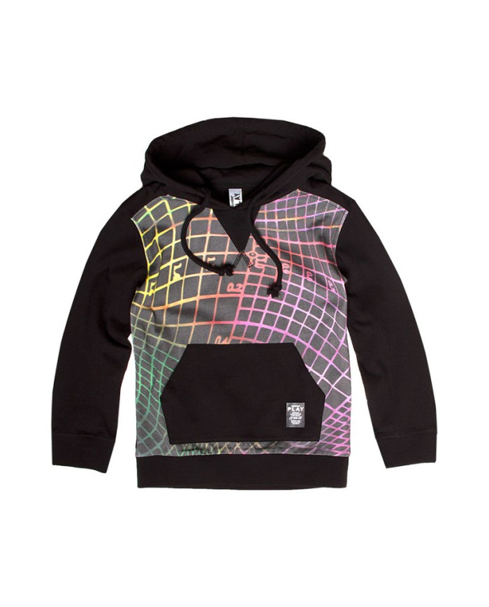 FELPA IN JERSEY CON CAPPUCCIO