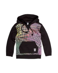 FELPA IN JERSEY CON CAPPUCCIO