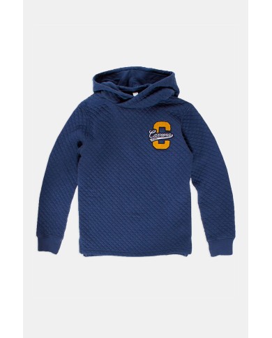 FELPA PESANTE CON CAPPUCCIO