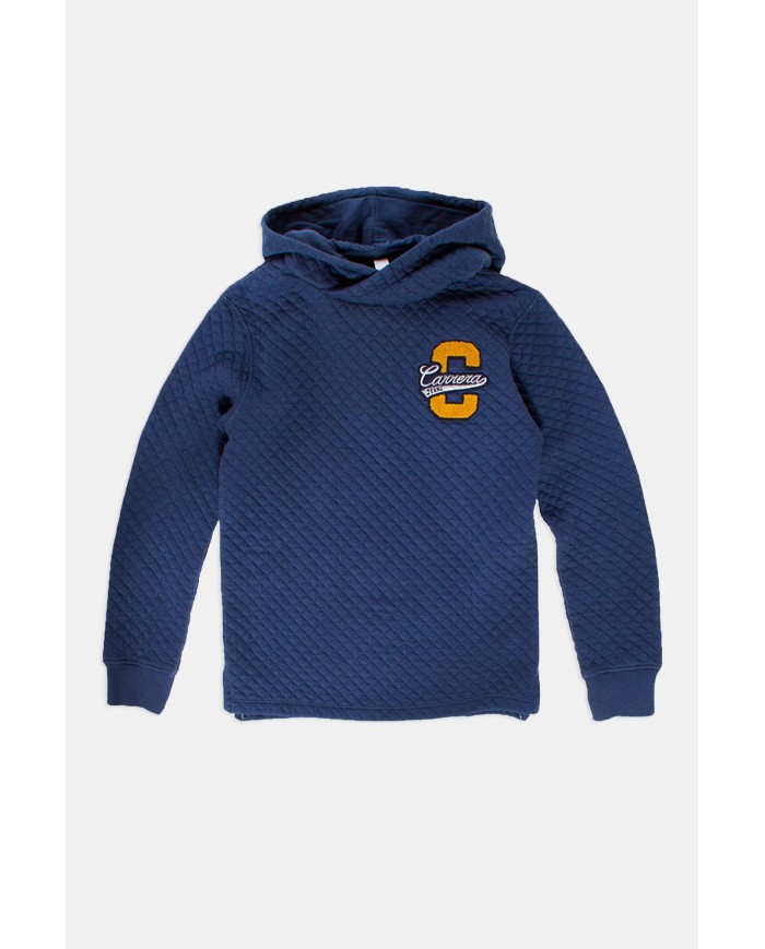 FELPA PESANTE CON CAPPUCCIO