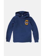 FELPA PESANTE CON CAPPUCCIO