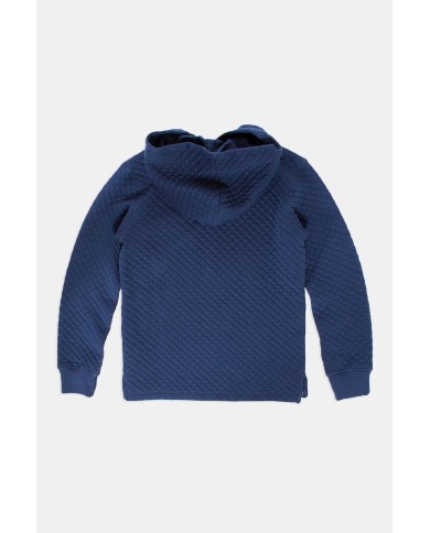 FELPA PESANTE CON CAPPUCCIO