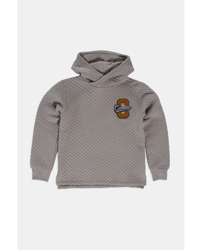 FELPA PESANTE CON CAPPUCCIO