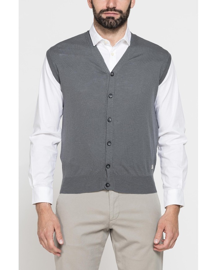 GILET IN COTONE