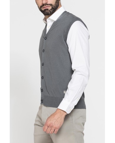 GILET IN COTONE