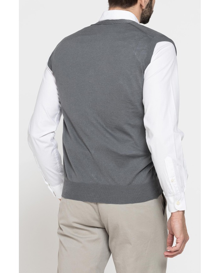 GILET IN COTONE
