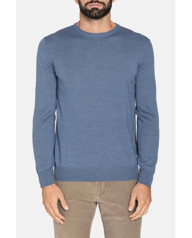 MAGLIA GIROCOLLO MISTO LANA