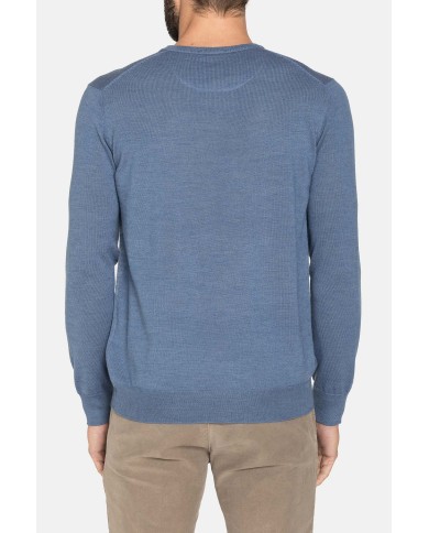 MAGLIA GIROCOLLO MISTO LANA