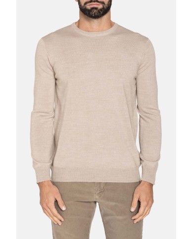 MAGLIA GIROCOLLO MISTO LANA