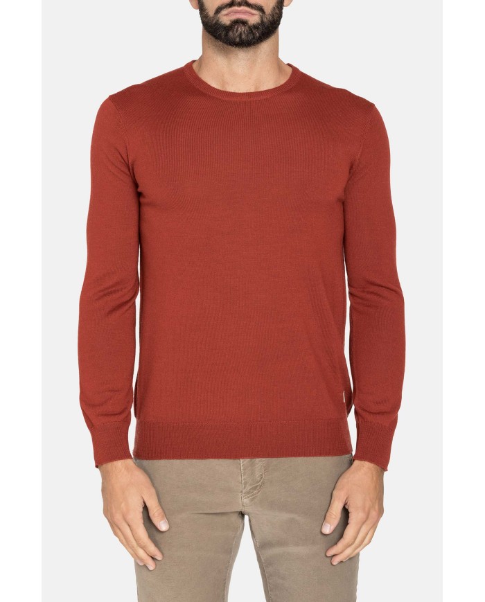 MAGLIA GIROCOLLO MISTO LANA