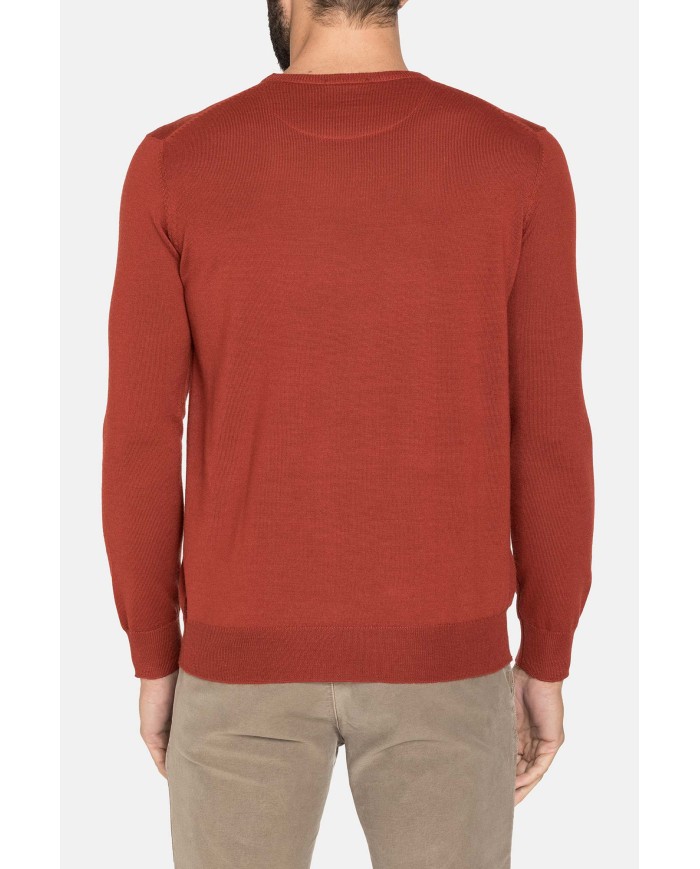 MAGLIA GIROCOLLO MISTO LANA