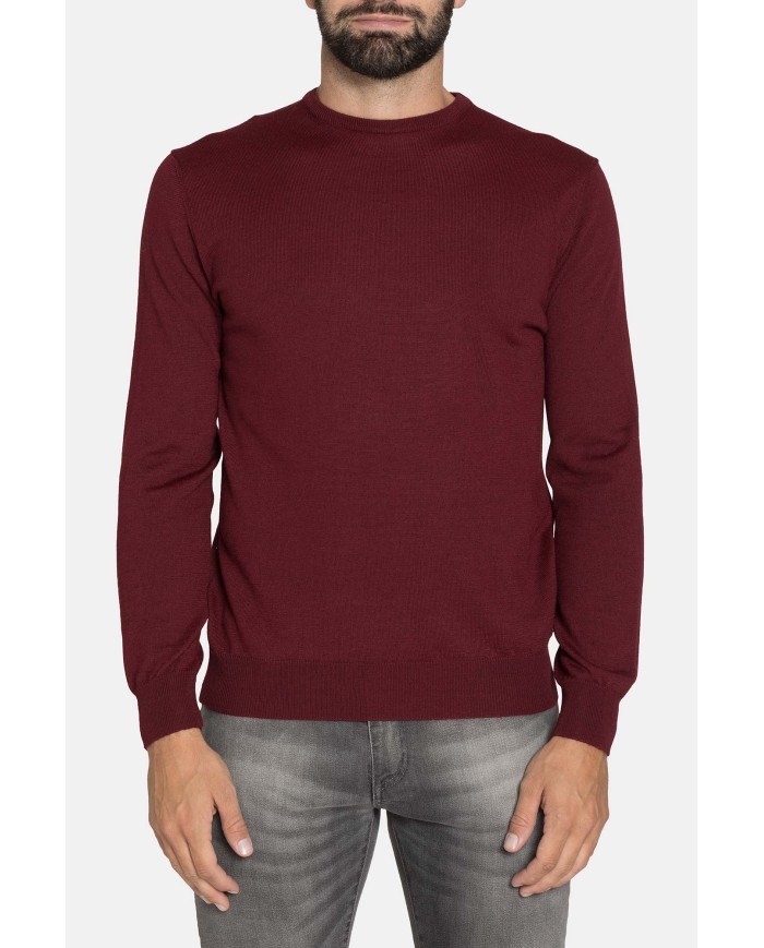 MAGLIA GIROCOLLO MISTO LANA