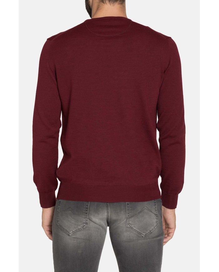 MAGLIA GIROCOLLO MISTO LANA