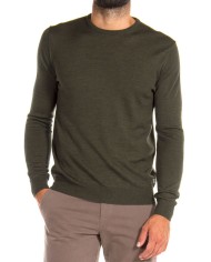 MAGLIA GIROCOLLO MISTO LANA