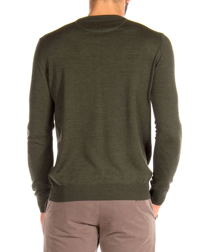 MAGLIA GIROCOLLO MISTO LANA