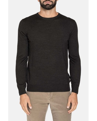 MAGLIA GIROCOLLO MISTO LANA