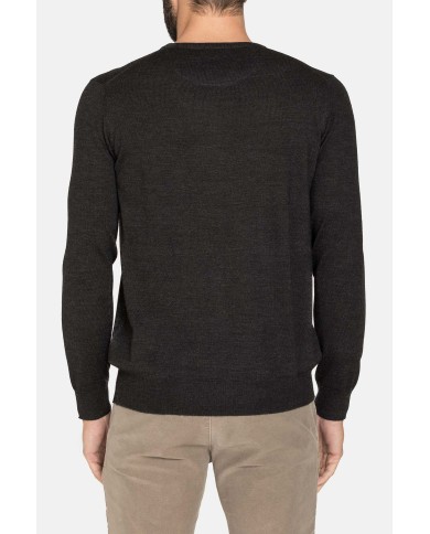 MAGLIA GIROCOLLO MISTO LANA