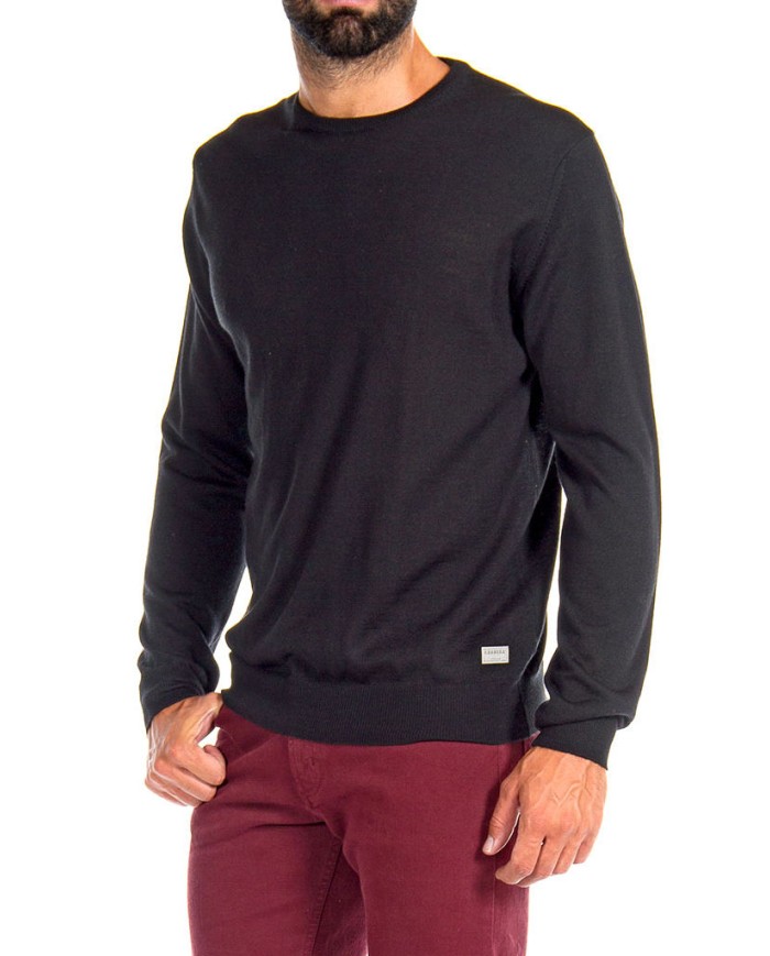 MAGLIA GIROCOLLO MISTO LANA