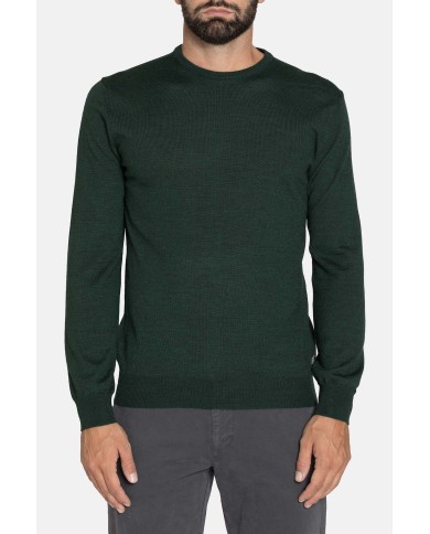 MAGLIA GIROCOLLO MISTO LANA