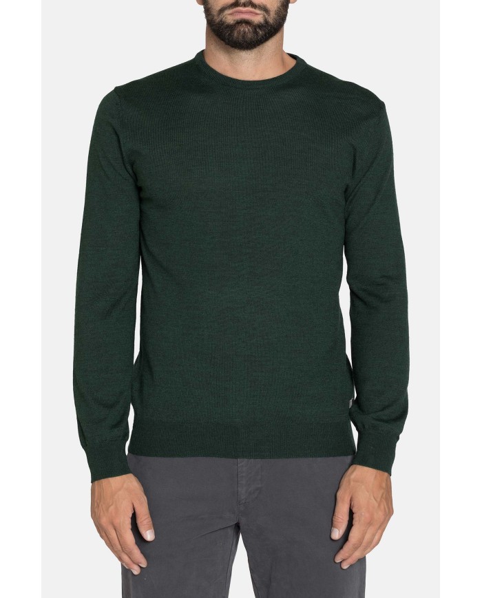 MAGLIA GIROCOLLO MISTO LANA