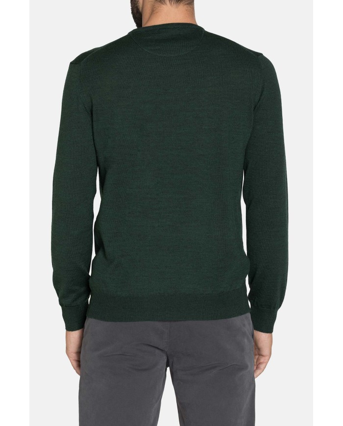 MAGLIA GIROCOLLO MISTO LANA