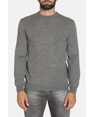 MAGLIA GIROCOLLO MISTO LANA