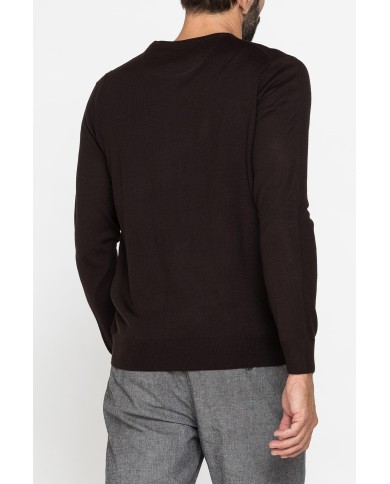 MAGLIA IN MISTO LANA MERINOS LAVABILE IN LAVATRICE