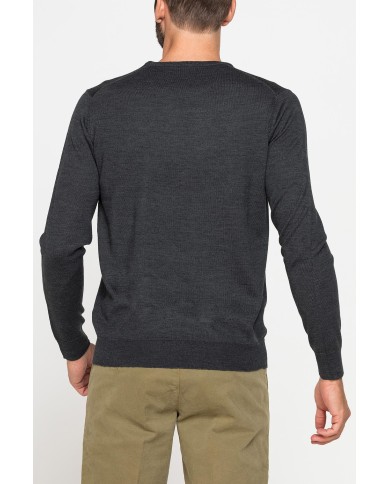 MAGLIA IN MISTO LANA MERINOS LAVABILE IN LAVATRICE