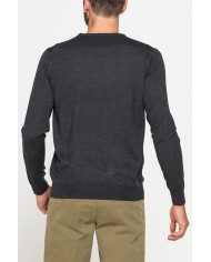 MAGLIA IN MISTO LANA MERINOS LAVABILE IN LAVATRICE