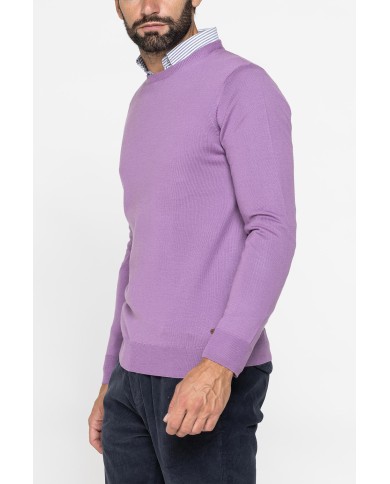 MAGLIA IN MISTO LANA MERINOS LAVABILE IN LAVATRICE