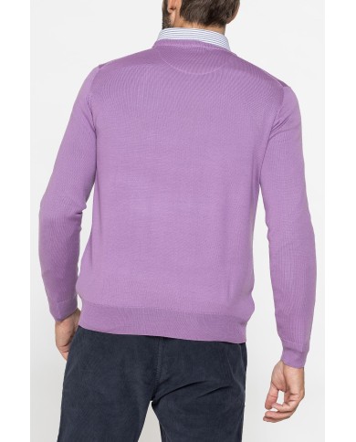 MAGLIA IN MISTO LANA MERINOS LAVABILE IN LAVATRICE