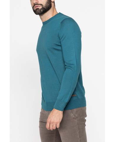 MAGLIA IN MISTO LANA MERINOS LAVABILE IN LAVATRICE