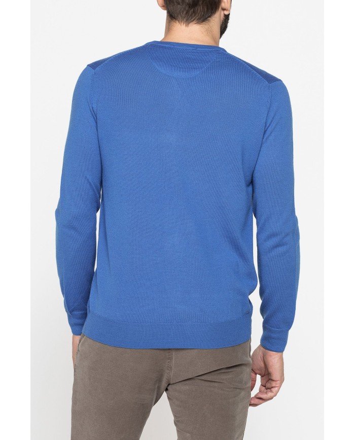 MAGLIA IN MISTO LANA MERINOS LAVABILE IN LAVATRICE