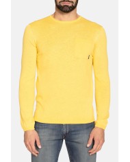 MAGLIA GIROCOLLO IN COTONE