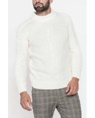 MAGLIA A FANTASIA REALIZZATA CON FILATO GROSSO